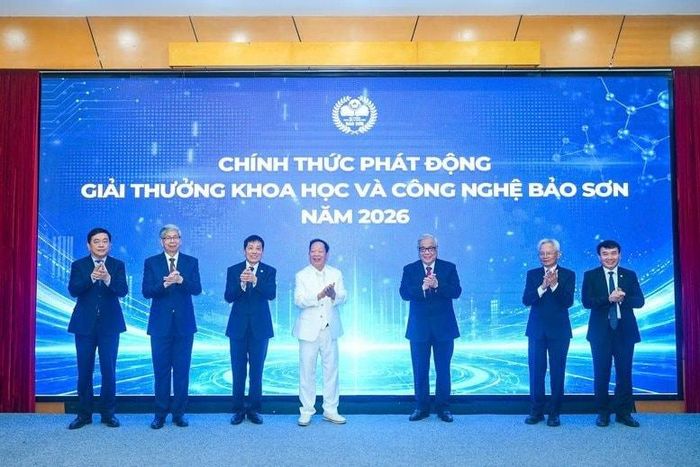 Chính thức phát động Giải thưởng Khoa học và Công nghệ Bảo Sơn 2026.