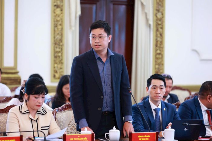 Các đại biểu tham gia thảo luận đóng góp ý kiến tại hội thảo.