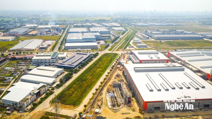 Khu kinh tế Đông Nam Nghệ An vừa được Chính phủ phê duyệt mở rộng lên 104.269 ha. Ảnh: Thành Cường