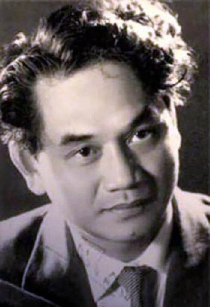 Nhà thơ Xuân Diệu.