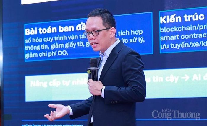 PGS. TS. Nguyễn Bình Minh, Viện trưởng Viện Công nghệ và Kinh tế số, Đại học Bách khoa Hà Nội. Ảnh: Quỳnh Trang