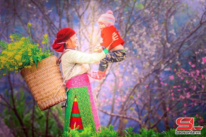 Tác phẩm "Mùa xuân của mẹ".