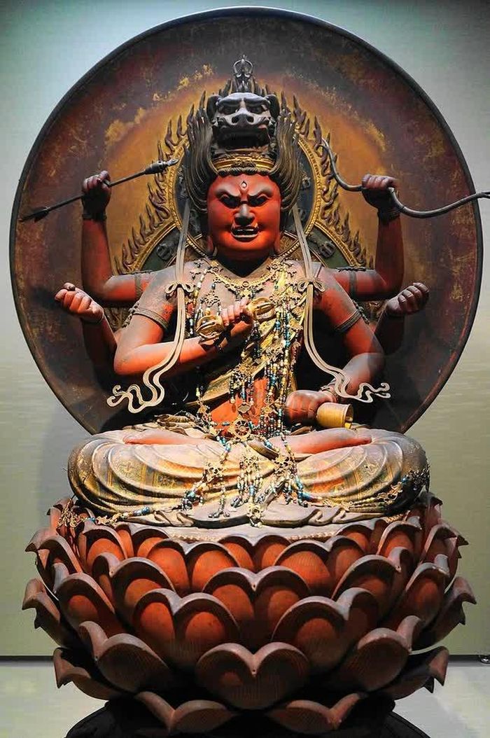 Ái Nhiễm Minh vương/Ragaraja (Aizen Myoo) thế kỷ XIII, Nhật Bản