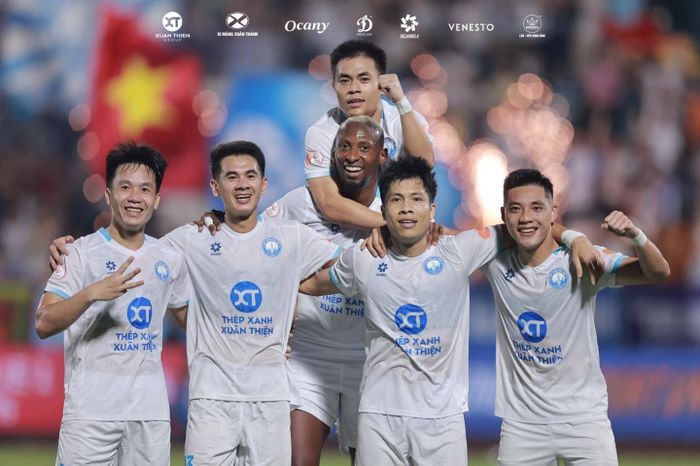 CLB Thép Xanh Nam Định bác bỏ thông tin cho rằng đội bóng đổi tên đăng ký thi đấu vì nhà tài trợ rút lui. (Ảnh: CLB Nam Định)
