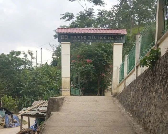 Điểm trường nơi xảy ra sự việc.