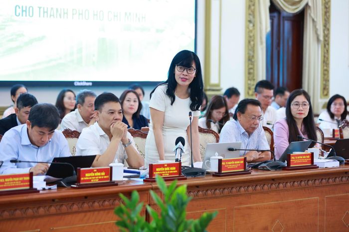  PGS.TS Nguyễn Hoàng Anh cho rằng Luật Đô thị đặc biệt cần tạo nên động lực tăng trưởng và cạnh tranh quốc tế cho TP.HCM. Ảnh: BTC 