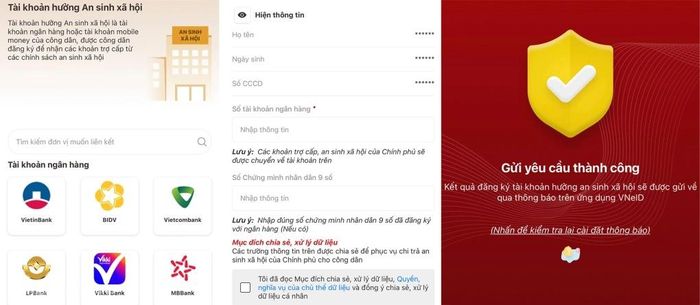  Các bước tích hợp thông tin An sinh xã hội.