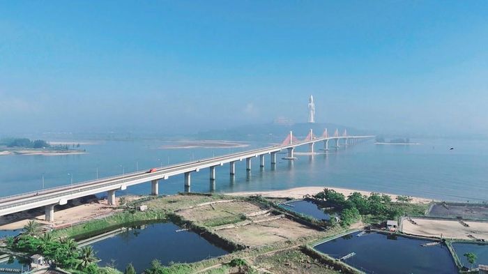 Cầu Cổ Lũy là địa điểm tổ chức hoạt động trình diễn diều nghệ thuật
