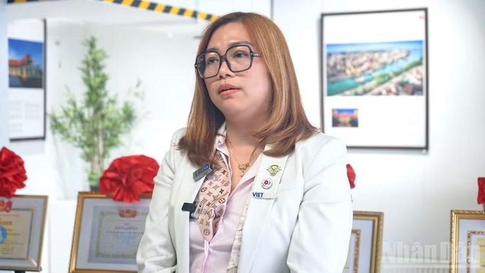 Chủ tịch danh dự VYSEF Nguyễn Thị Diệu Linh.
