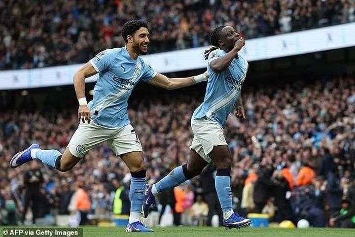 Bàn thắng mở tỷ số giúp Man City giải tỏa sức ép trong thời điểm họ rất cần chiến thắng để tiếp tục bám đuổi Arsenal trong cuộc đua vô địch.