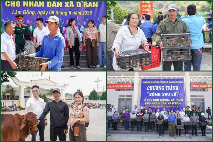 Chương trình mang đến nhiều phần quà hỗ trợ thiết thực bằng tinh thần tương thân tương ái dành cho bà con xã D’ran, tỉnh Lâm Đồng.