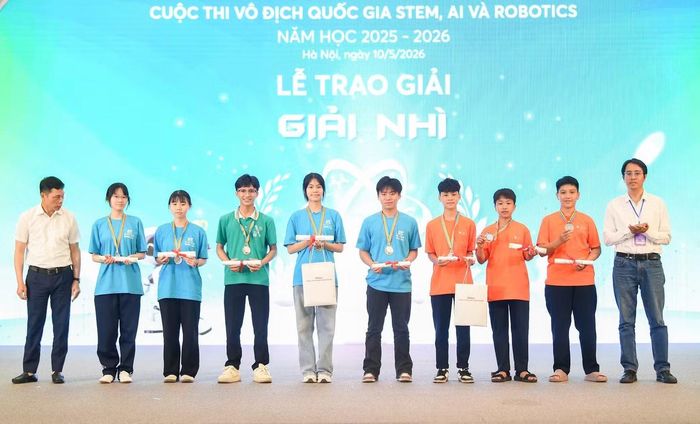 Các đội nhận giải Nhì