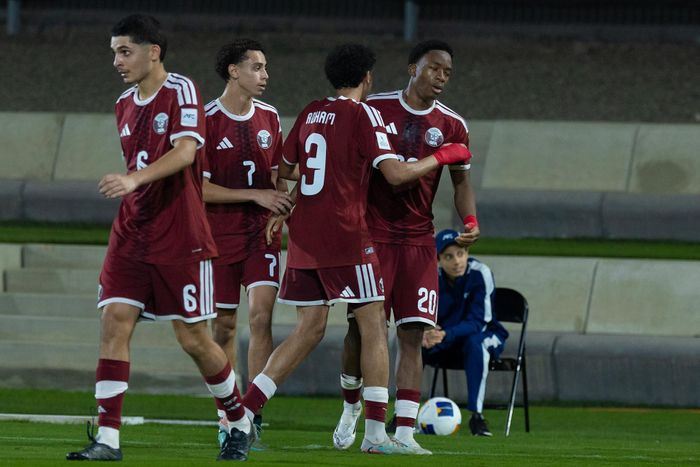 U17 Qatar hiệu quả hơn. Ảnh: AFC