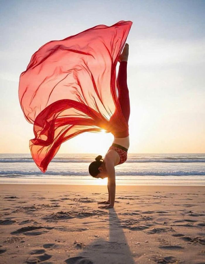 Chia sẻ vớ VietNamNet, ca sĩ Đinh Thành Lê cho biết gắn bó với yoga từ nhiều năm nay và hiện tại duy trì tập luyện đều đặn mỗi ngày bộ môn này. Bởi vậy cô thường xuyên đăng tải những khoảnh khắc thực hiện các động tác yoga nâng cao kỹ thuật giữ thăng bằng trên trang cá nhân.