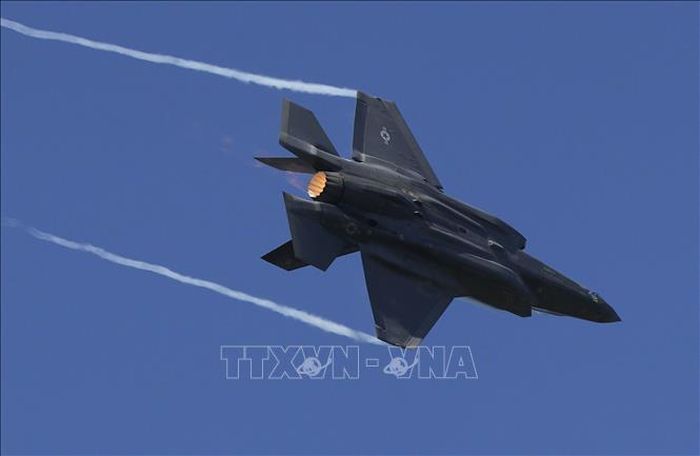 Máy bay F-35 Lightning II của tập đoàn Lockheed Martin. Ảnh tư liệu: THX/TTXVN