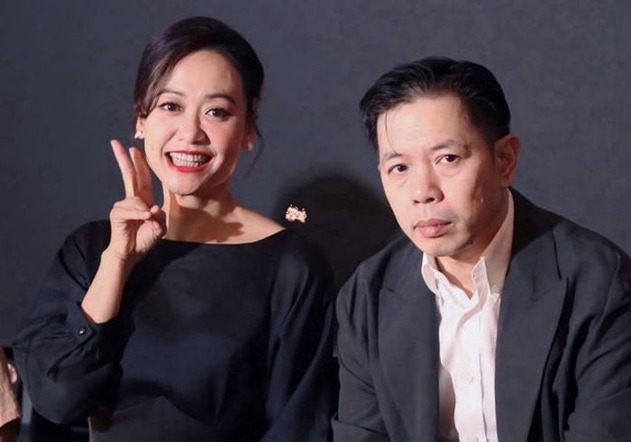 Diễn viên Hồng Ánh và Thái Hòa trong phim "Anh Hùng".