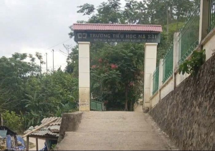 Địa điểm Trường Tiểu học Thái Học xã Yên Thổ, nơi xảy ra sự việc nữ sinh lớp 4 bị các bạn đánh. Ảnh: N.T