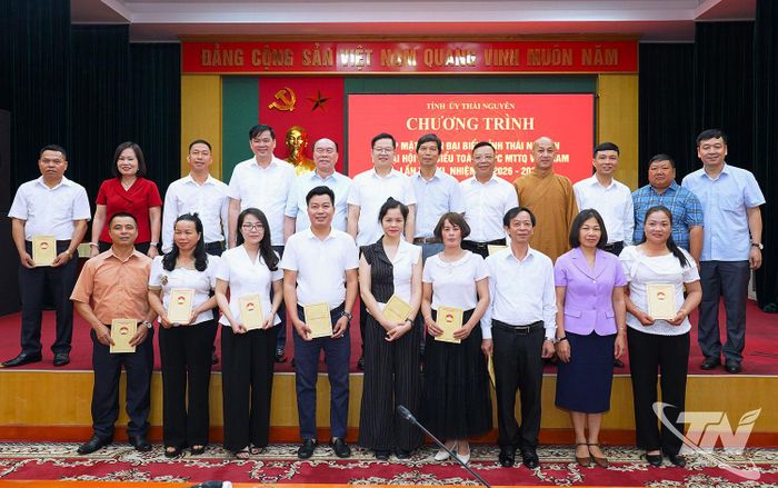 Đoàn đại biểu tỉnh Thái Nguyên tham dự Đại hội.