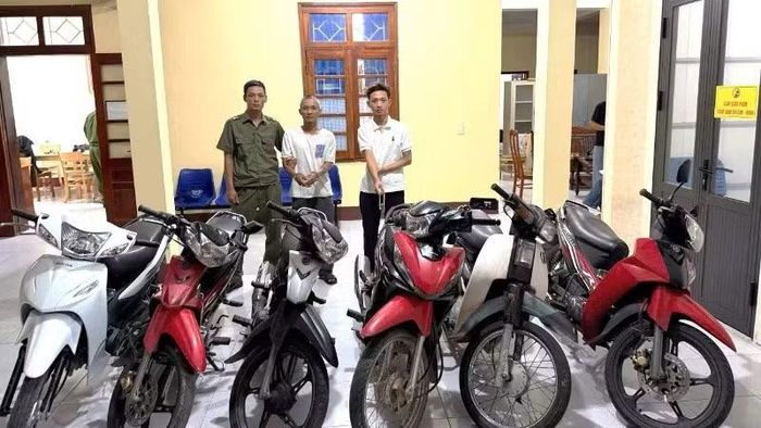 Tang vật vụ án.