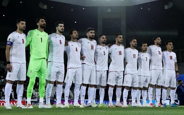 Đội tuyển bóng đá Iran trong trận đấu với Qatar vào tháng 6-2025 tại Doha. Ảnh: Getty Images
