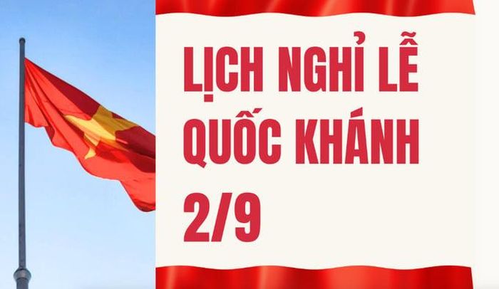Người lao động nghỉ 5 ngày dịp Quốc khánh 2/9/2026.