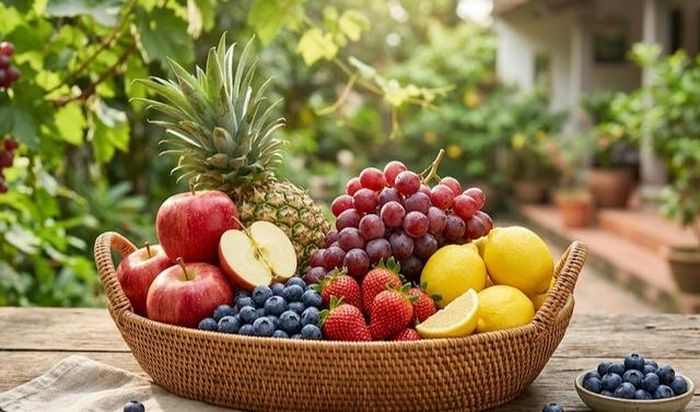 Một số loại trái cây giàu chất chống oxy hóa tốt cho chế độ ăn uống lành mạnh cho thận.