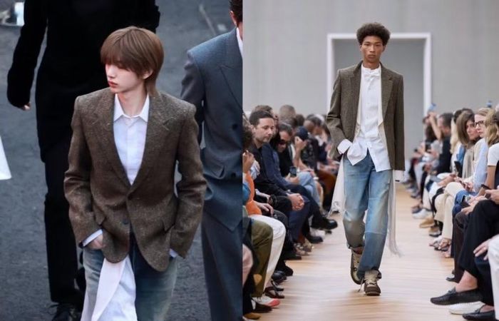 Hơn một lần Juhoon được khen ngợi khi "cân đồ" Dior.