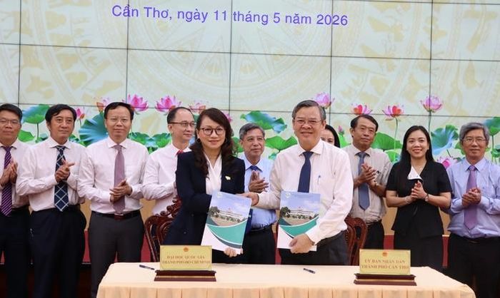 UBND TP Cần Thơ là Đại học Quốc gia TPHCM ký kết hợp tác trên nhiều lĩnh vực