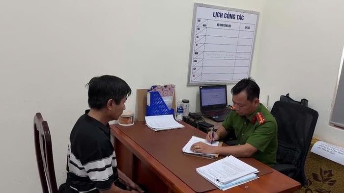 Ông T. làm việc tại cơ quan công an