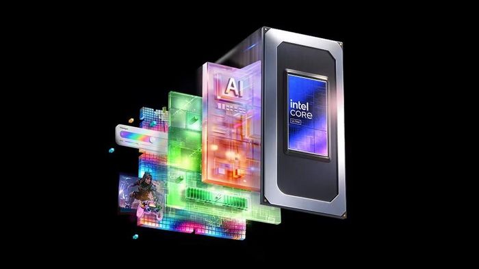 Sức mạnh xử lý đến từ chip Intel Core Ultra.