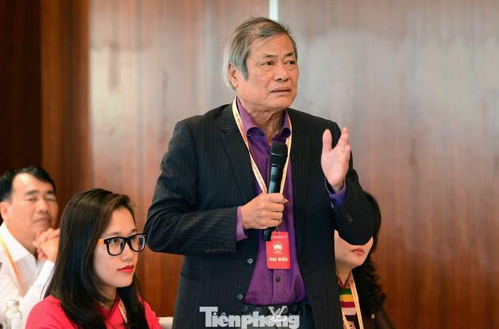 PGS.TS Võ Sĩ Tuấn phát biểu ý kiến tại chương trình. Ảnh: Xuân Tùng