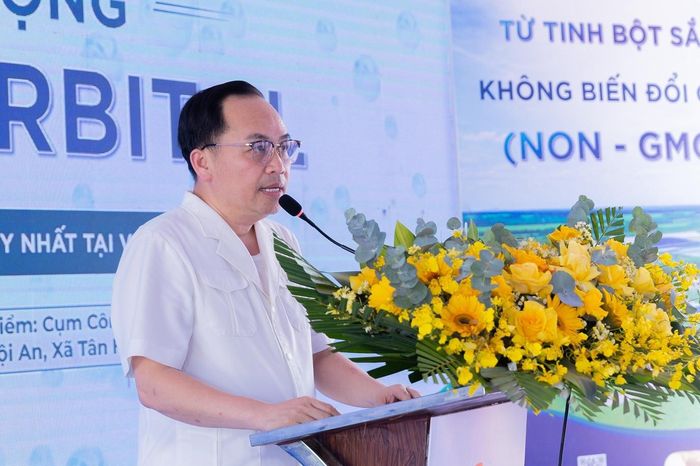 Ông Lê Trung Tuấn - Chủ tịch Hội đồng sáng lập PSD Group phát biểu tại buổi lễ