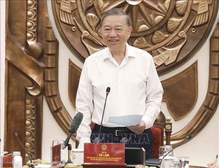 Tổng Bí thư, Chủ tịch nước Tô Lâm phát biểu. Ảnh: Thống Nhất/TTXVN