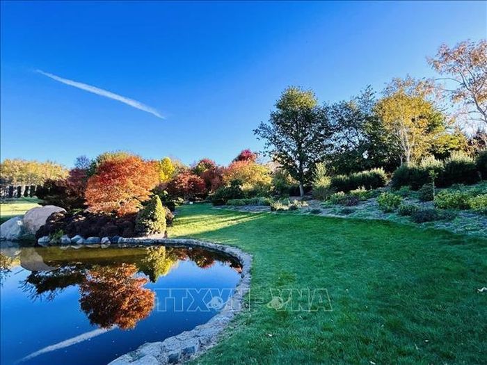 Mayfield Garden không đơn thuần là một khu vườn, mà hiện ra như không gian nghệ thuật sống động với diện tích lên đến hơn 160 hecta.