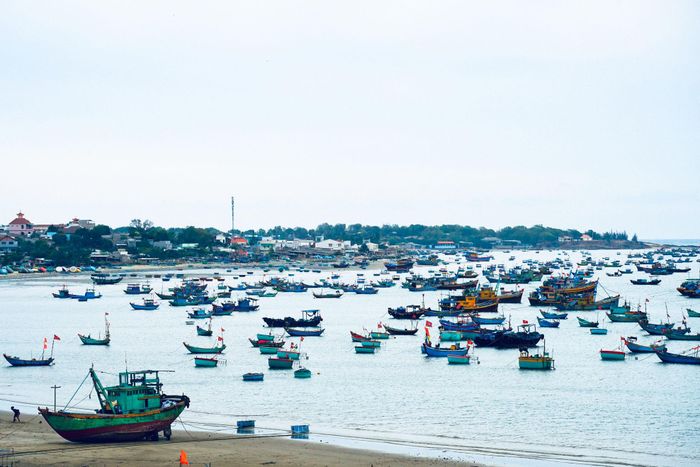 Một góc làng chài Mũi Né