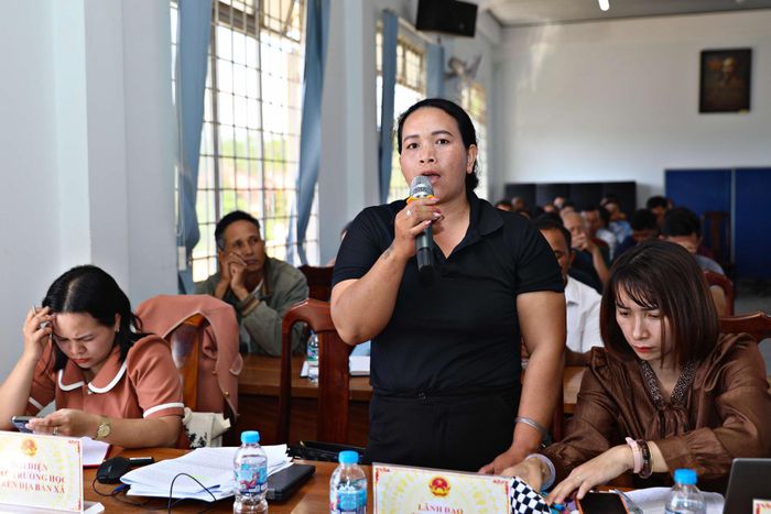 Cử tri xã Tà Năng kiến nghị cấp giấy chứng nhận quyền sử dụng đất chính đáng đối với khu quy hoạch đất nông nghiệp trên địa bàn