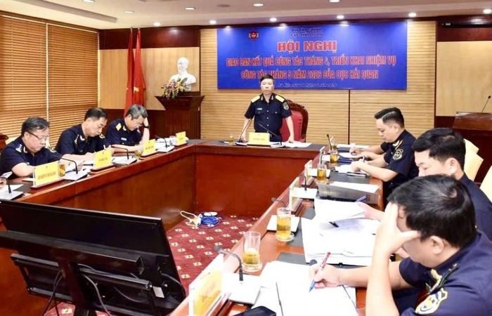 Phó Cục trưởng Lưu Mạnh Tưởng chủ trì hội nghị. Ảnh: CHQ