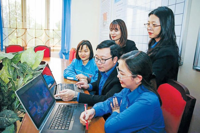Phát huy sức mạnh tổng hợp của các tổ chức, lực lượng trong xây dựng “thế trận lòng dân” trên không gian mạng. Nguồn: ITN