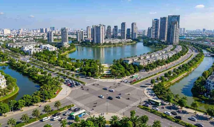 Phối cảnh dự án khu đô thị đa mục tiêu tại xã Thư Lâm, Đông Anh
