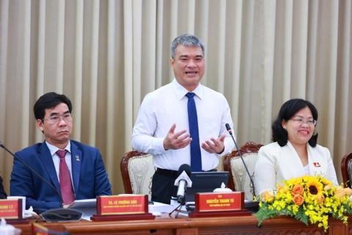 Thứ trưởng Bộ Tư pháp Nguyễn Thanh Tú phát biểu