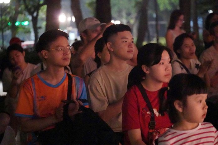 Chương trình âm nhạc là điểm hẹn nghệ thuật cuối tuần thu hút đông người dân. Ảnh: BTC.