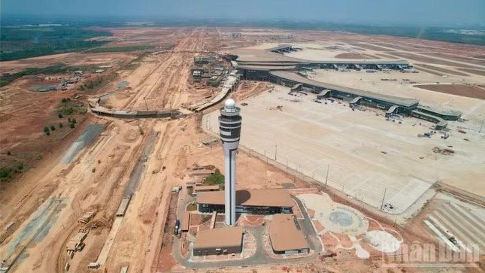Sân bay Long Thành xây dựng trên diện tích 5.000ha tại phường Long Thành, thành phố Đồng Nai.