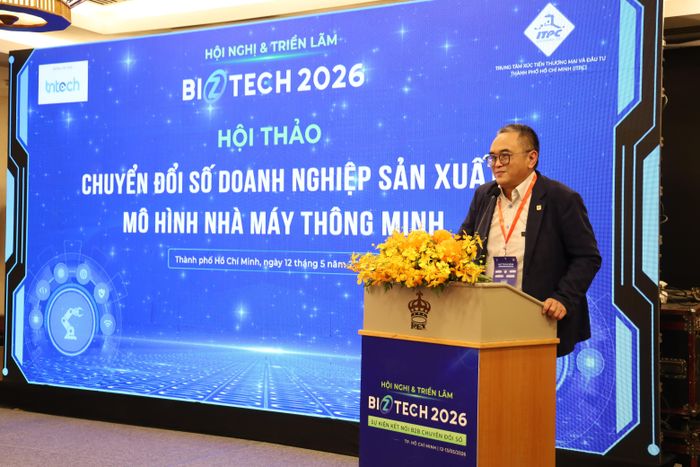  Ông Lâm Quang Nam, Phó Chủ tịch VINASA chia sẻ tại chương trình 