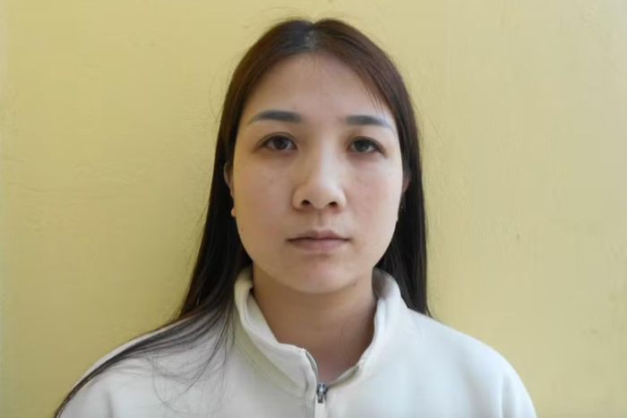 Bị can Nguyễn Thị Hương Dịu tại Cơ quan Công an. Ảnh: ANTĐ
