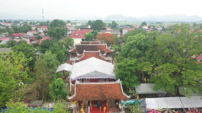 Điện Thừa Hoa được trùng tu, tôn tạo lại khang trang vào năm 2019.