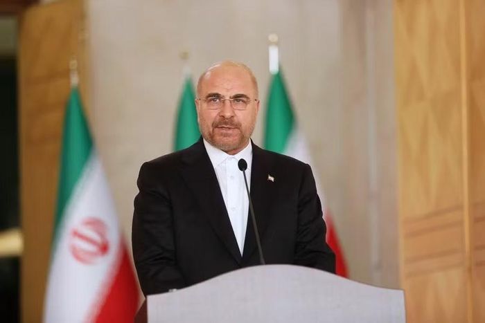  Chủ tịch Quốc hội Iran Mohammad Baqer Qalibaf. Ảnh: IRNA 