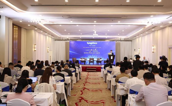 Hội thảo do Báo Tài chính - Đầu tư tổ chức thu hút sự tham gia của đông đảo chuyên gia, doanh nghiệp trên địa bàn TP. Hồ Chí Minh và vùng phụ cận. Ảnh: Lê Toàn.