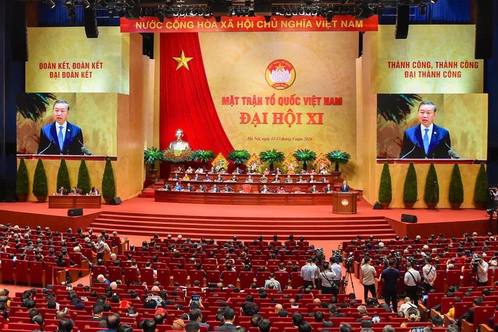 Tổng Bí thư, Chủ tịch nước Tô Lâm phát biểu chỉ đạo tại Đại hội. Ảnh: Lâm Hiển