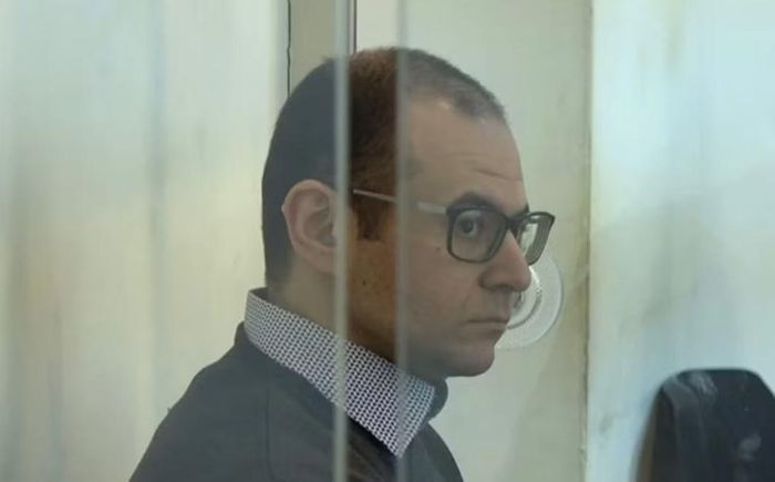 Azad Mammadli - Luật sư người Azerbaijan, đồng bị cáo trong vụ án, bị tuyên 12 năm tù với cáo buộc liên quan hành vi phản quốc. Ảnh: Media.Az.