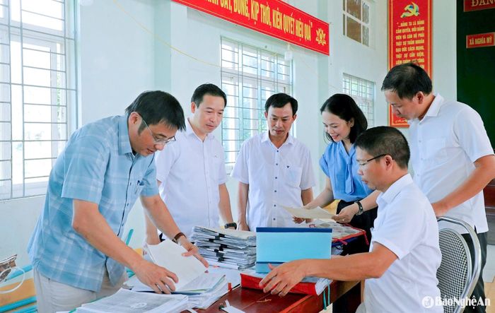 Mô hình chính quyền địa phương 2 cấp đã thúc đẩy mạnh mẽ công tác cải cách hành chính của tỉnh Nghệ An. Ảnh: baonghean.vn